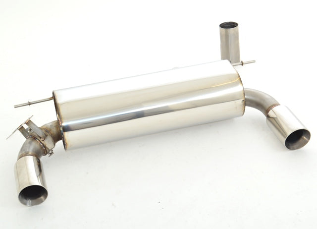 Friedrich Motorsport 76mm Duplex-Sportendschalldämpfer Edelstahl