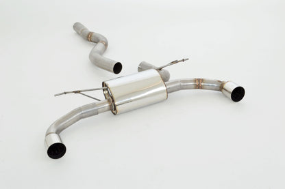 Friedrich Motorsport 76mm Duplex-Sportendschalldämpfer Edelstahl
