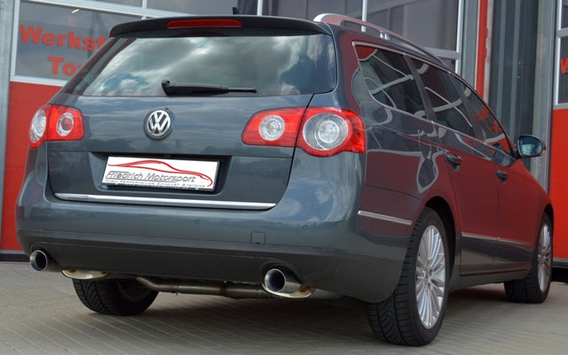 Friedrich Motorsport Duplex Sportendschalldämpfer VW Passat 3C B6