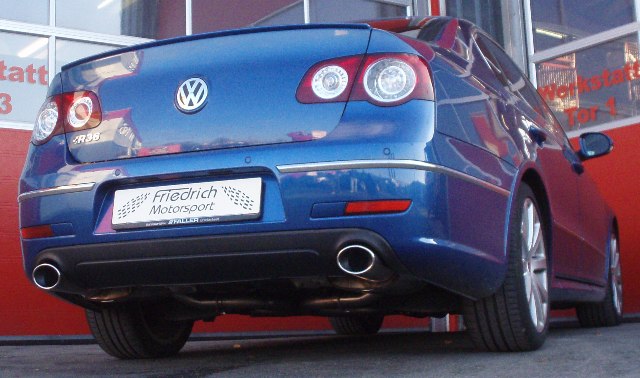 Friedrich Motorsport Duplex Sportendschalldämpfer VW Passat 3C B6 R36
