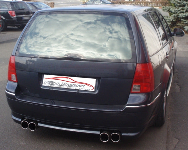 Friedrich Motorsport Duplex Sportendschalldämpfer VW Bora