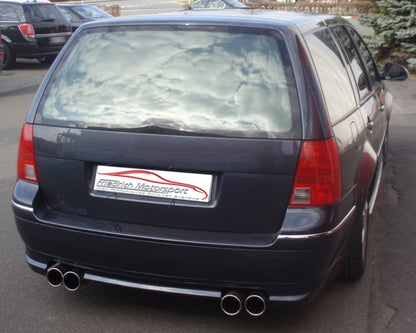 Friedrich Motorsport Duplex Sportendschalldämpfer VW Bora