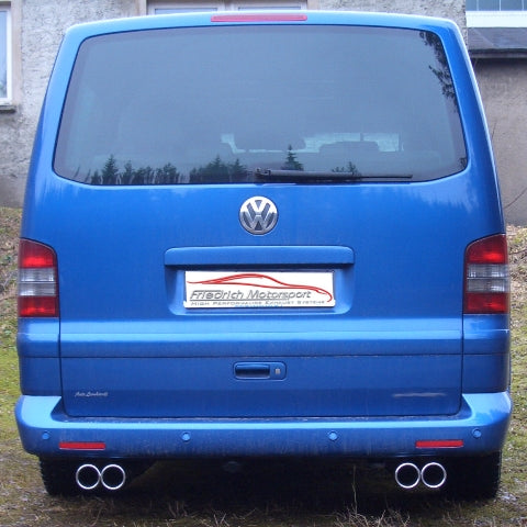 Friedrich Motorsport Duplex Sportendschalldämpfer VW T4 Bus