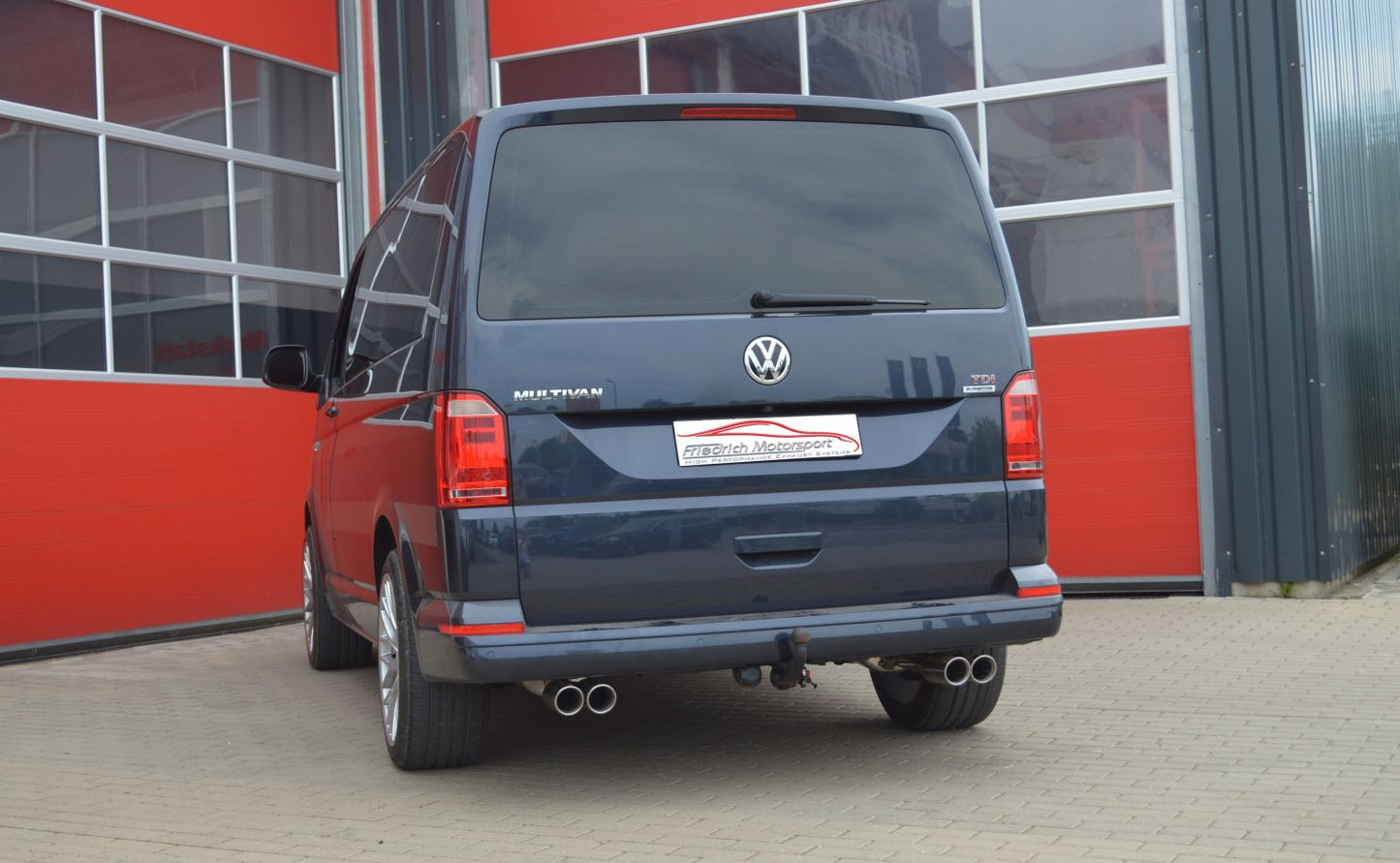Friedrich Motorsport Duplex Sportendschalldämpfer VW T6 Bus