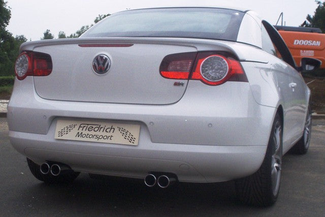 Friedrich Motorsport Duplex Sportendschalldämpfer VW EOS