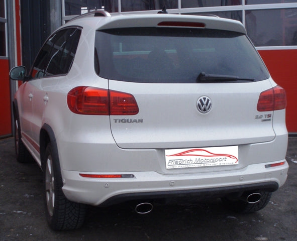Friedrich Motorsport Duplex Sportendschalldämpfer VW Tiguan 4motion