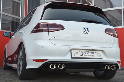 Friedrich Motorsport 3 Zoll (76mm) Duplex Sportendschalldämpfer VW Golf VII R