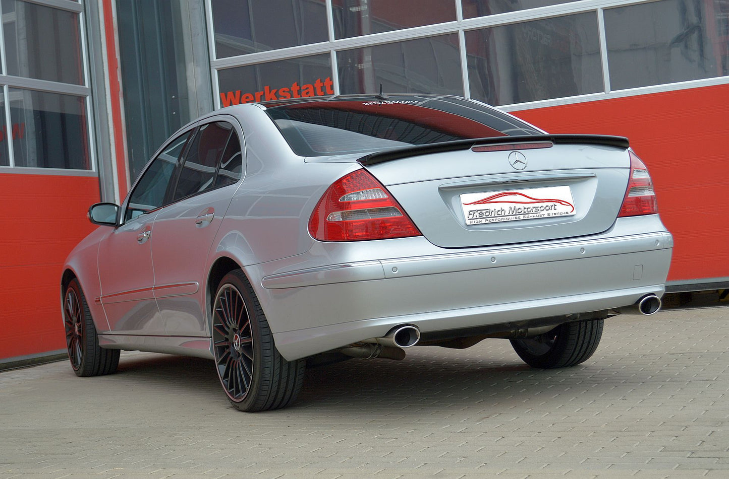 Friedrich Motorsport Duplex Sportendschalldämpfer Mercedes S/W211 E-Klasse