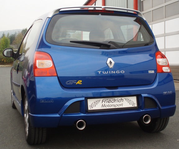 Friedrich Motorsport Duplex Sportendschalldämpfer Renault Twingo II GT