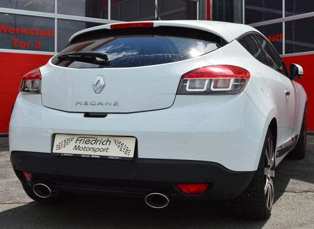Friedrich Motorsport Duplex Sportendschalldämpfer Renault Megane III (Typ Z)