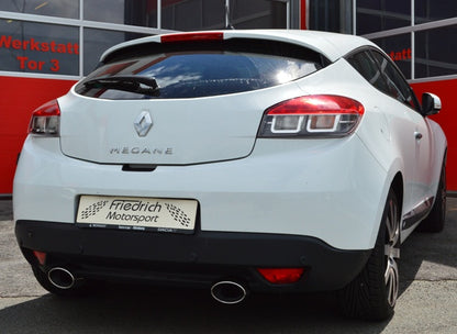 Friedrich Motorsport Duplex Sportendschalldämpfer Renault Megane III (Typ Z)