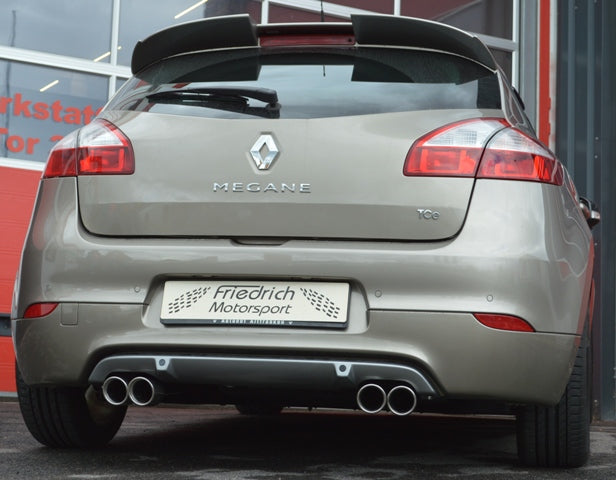Friedrich Motorsport Duplex Sportendschalldämpfer Renault Megane III (Typ Z)