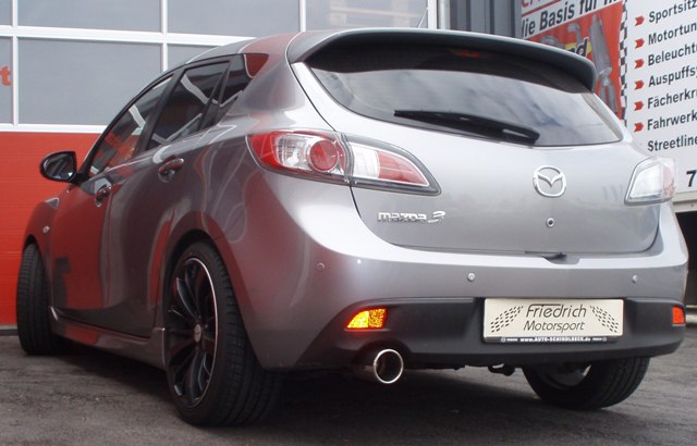 Friedrich Motorsport Sportendschalldämpfer Mazda 3 (BL)