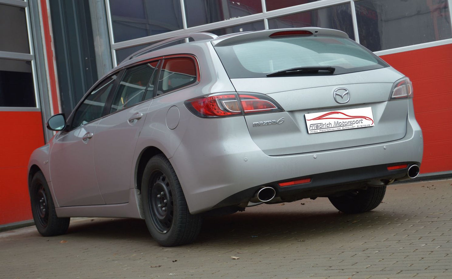 Friedrich Motorsport Duplex Sportendschalldämpfer Mazda 6 (GH) Sport-Kombi