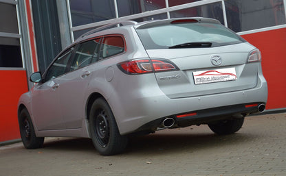 Friedrich Motorsport Duplex Sportendschalldämpfer Mazda 6 (GH) Sport-Kombi