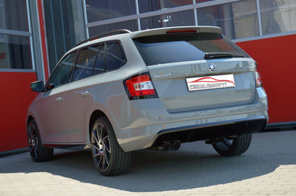 Friedrich Motorsport Sportendschalldämpfer Skoda Fabia III Combi und Combi Monte Carlo (NJ)