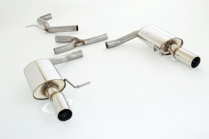 Friedrich Motorsport Duplex-Sportendschalldämpfer Edelstahl