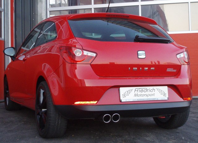 Friedrich Motorsport Sportendschalldämpfer Seat Ibiza 6J