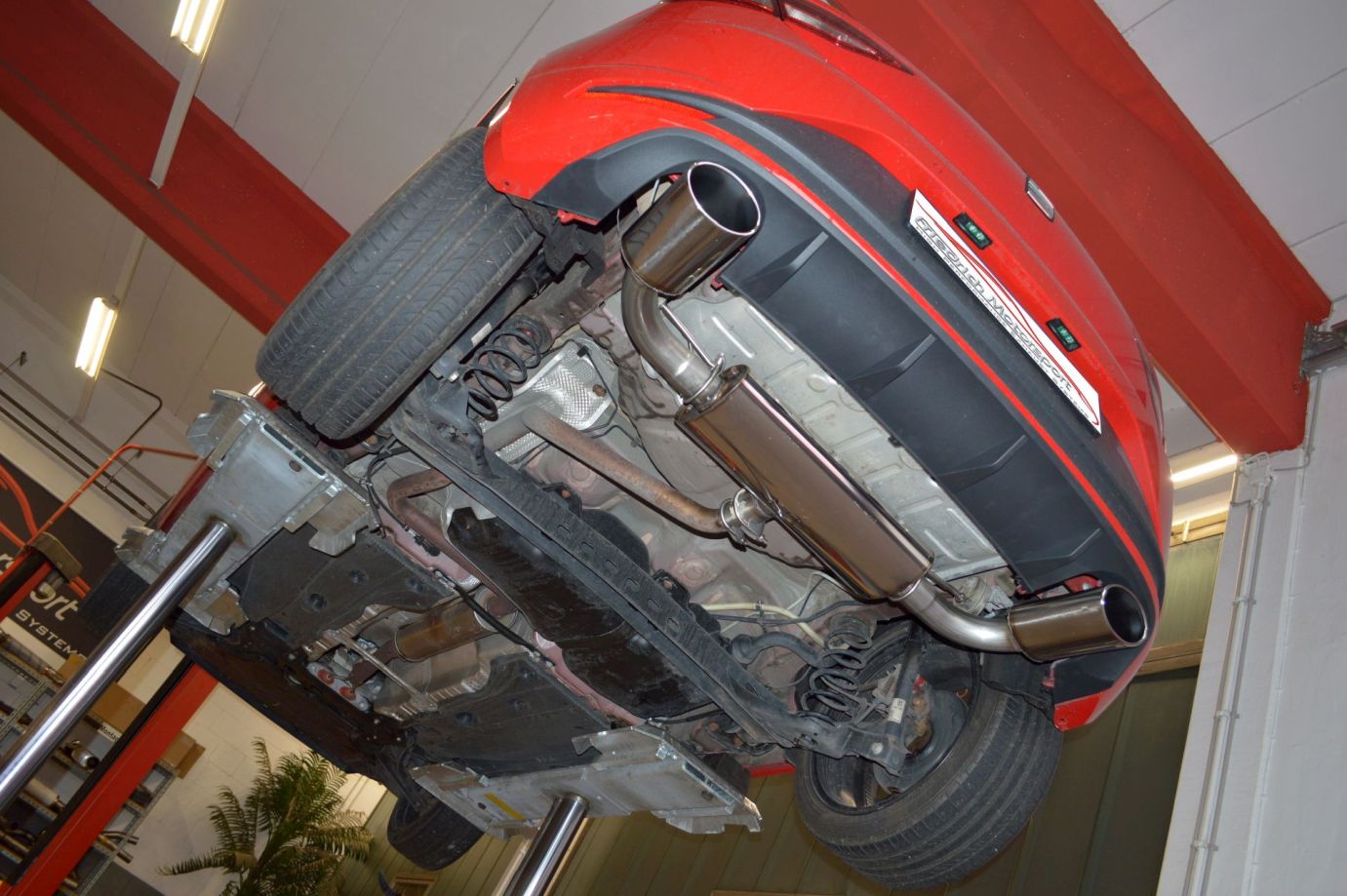 Friedrich Motorsport Duplex Sportendschalldämpfer Seat Leon 5F