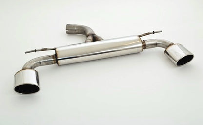 Friedrich Motorsport 3 Zoll (76mm) Duplex Sportendschalldämpfer Seat Leon 5F Cupra