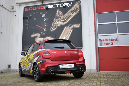 Friedrich Motorsport Duplex Sportendschalldämpfer Suzuki Swift Sport (AZ/RZ)