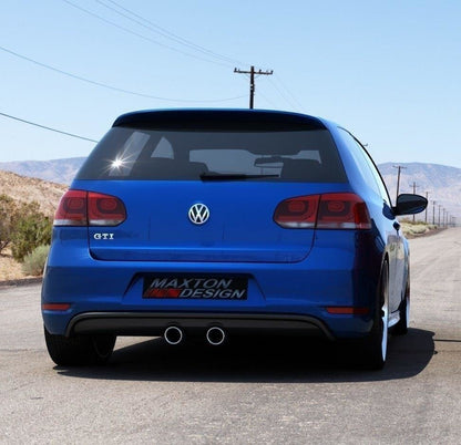 Heckschürze für VW Golf V R32 Look für VW Golf VI GTI schwarz matt