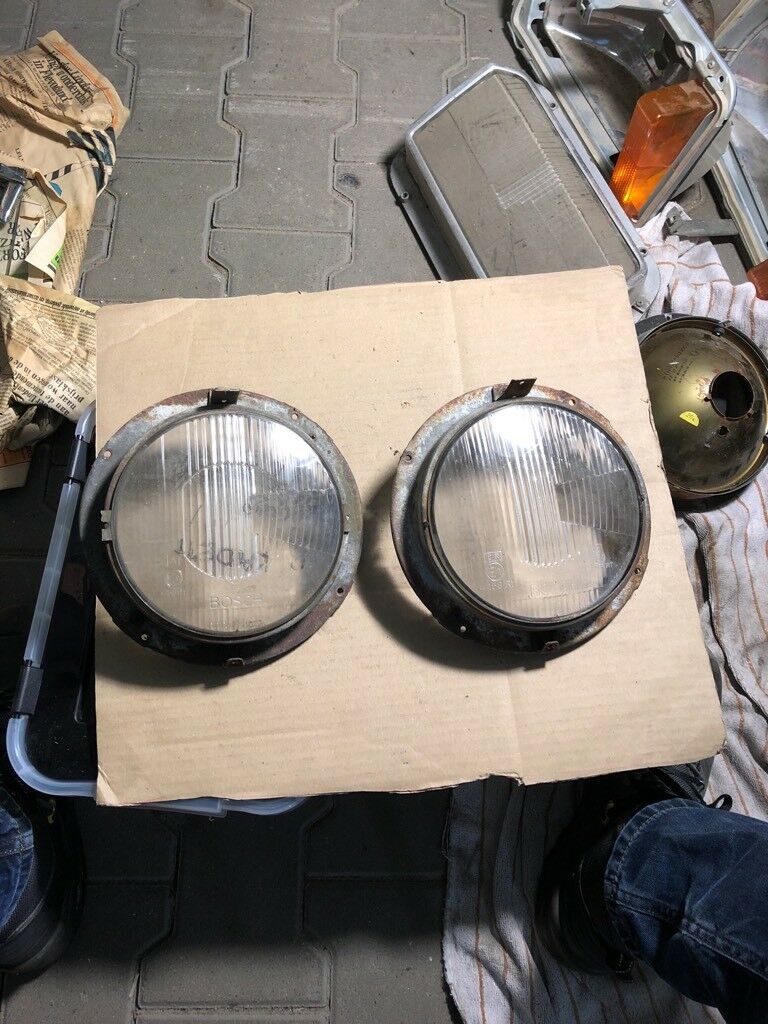 Opel Kadett B Scheinwerfer Glas Original GM
