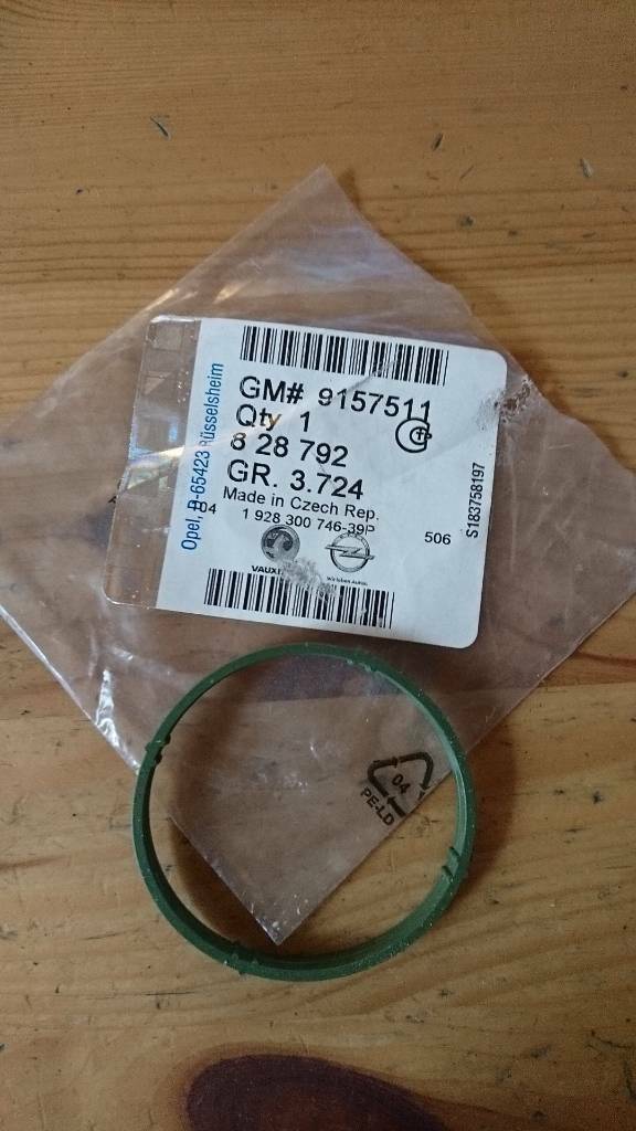 Agila Astra G Zafira A Corsa C Dichtung Drosselklappe Original GM