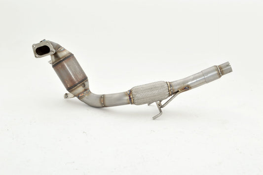 Friedrich Motorsport 63.5mm Downpipe mit 200 Zellen Sport-Kat. Edelstahl