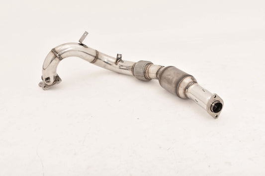 Friedrich Motorsport 76mm Downpipe mit 200 Zellen HJS Sport-Kat. Edelstahl