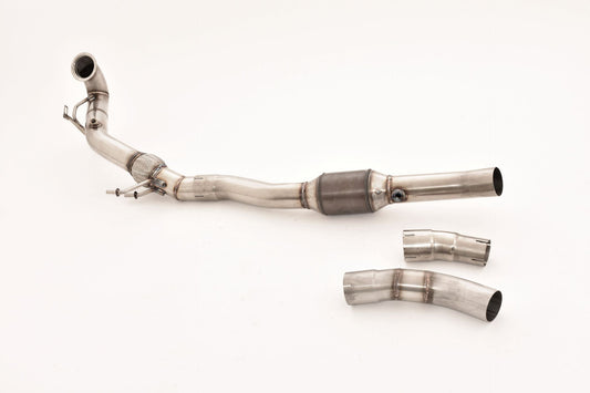 Friedrich Motorsport 76mm Downpipe mit Sport-Kat. Edelstahl