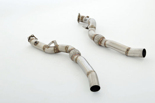 Friedrich Motorsport 2x76mm Downpipe Audi RS6 4F Quattro
