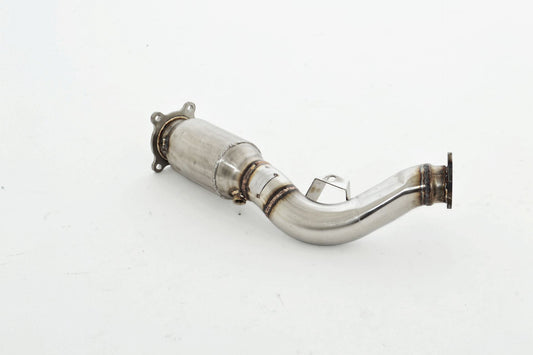 Friedrich Motorsport 76mm Downpipe mit 200 Zellen Sport-Kat. Edelstahl