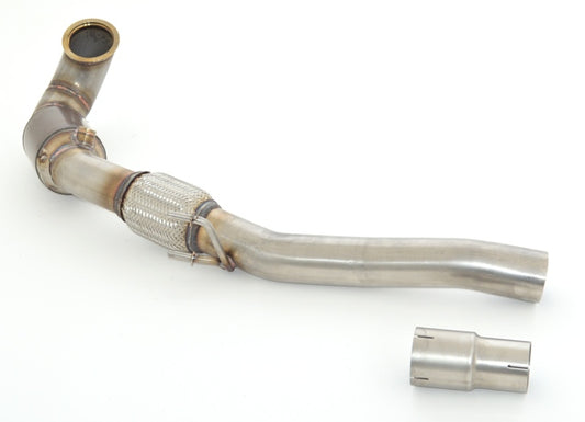 Friedrich Motorsport 76mm Downpipe mit Sport-Kat. Edelstahl