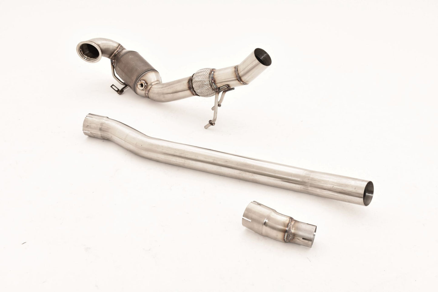 Friedrich Motorsport 76mm Downpipe mit Sport-Kat. Edelstahl