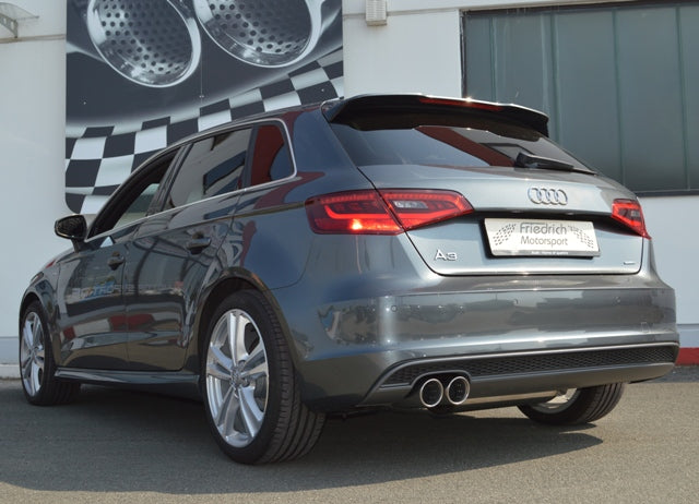 Friedrich Motorsport 76mm Anlage Audi A3 8V Sportback Quattro