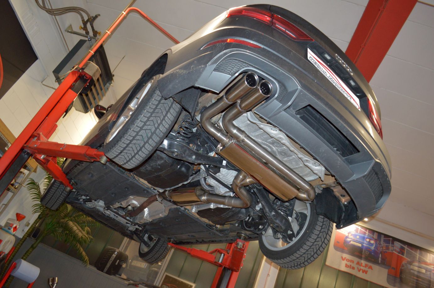 Friedrich Motorsport 76mm Anlage Audi A3 8V Limousine Quattro