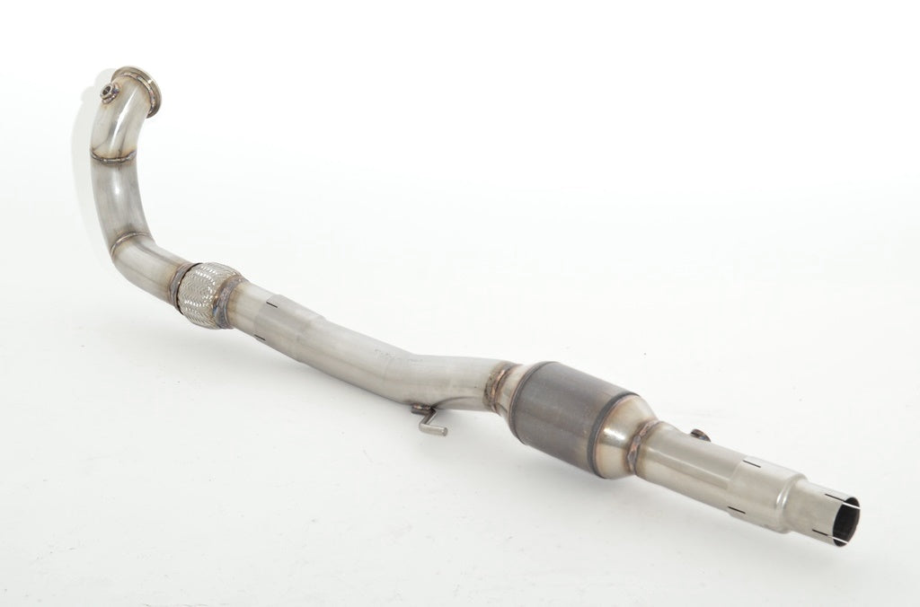 Friedrich Motorsport 76mm Downpipe mit 200 Zellen HJS Sport-Kat. Edelstahl