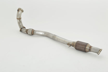 Friedrich Motorsport 70mm Downpipe mit 200 Zellen HJS Sport-Kat. Edelstahl