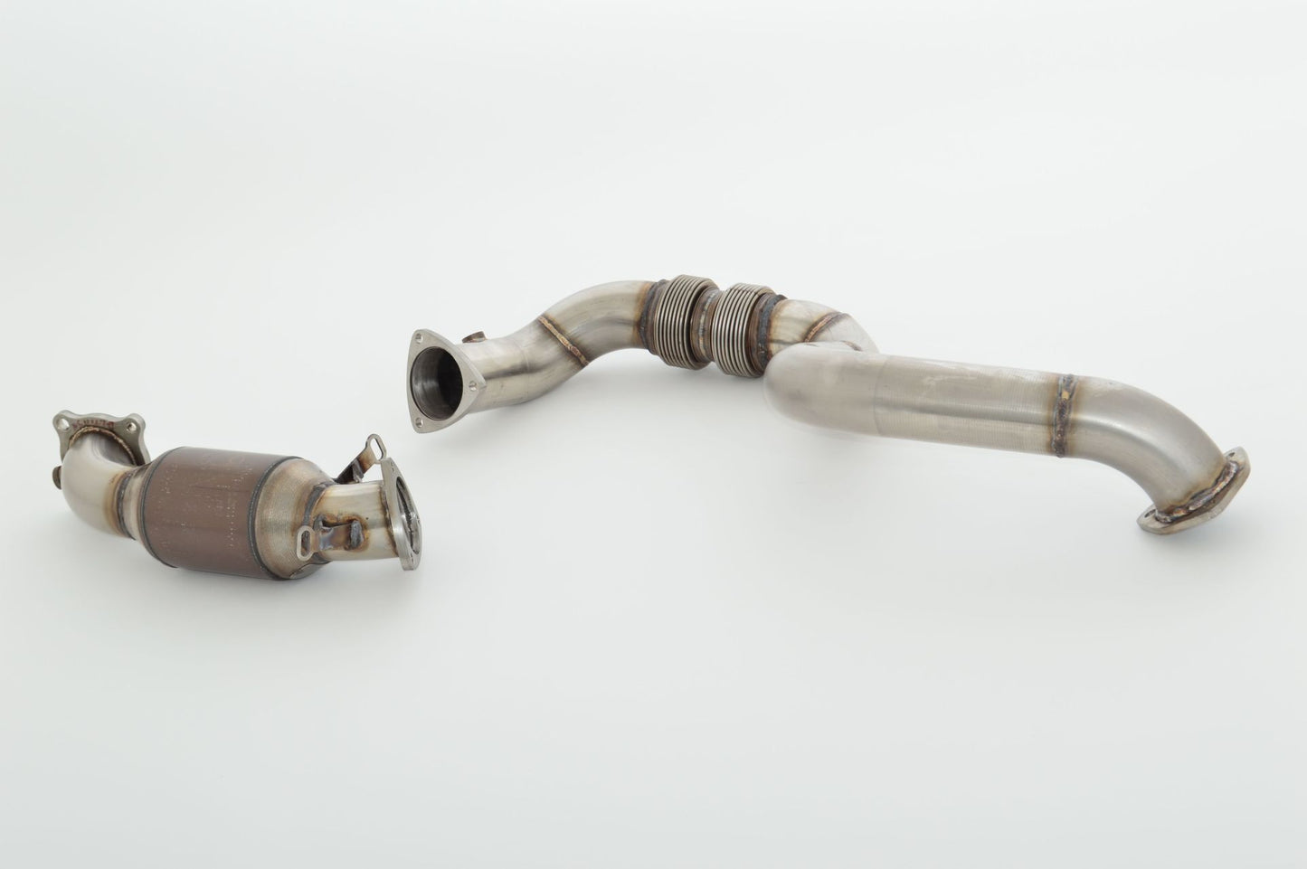 Friedrich Motorsport 76mm Downpipe mit 200 Zellen HJS Sport-Kat. Opel Astra K