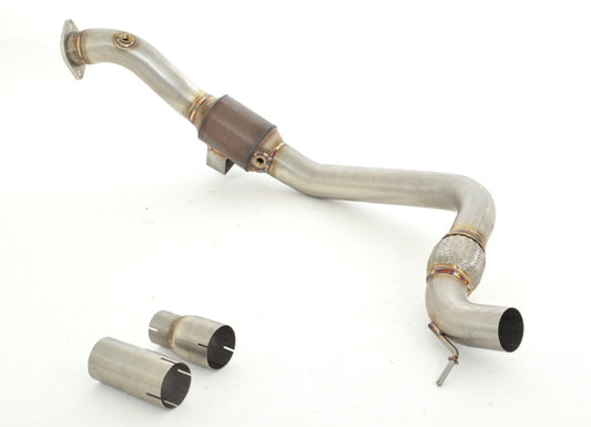 Friedrich Motorsport 76mm Downpipe mit 200 Zellen HJS Sport-Kat. Ford Mustang Coupe und Cabrio
