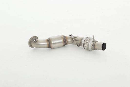 Friedrich Motorsport 76mm Downpipe mit 200 Zellen Sport-Kat. Edelstahl
