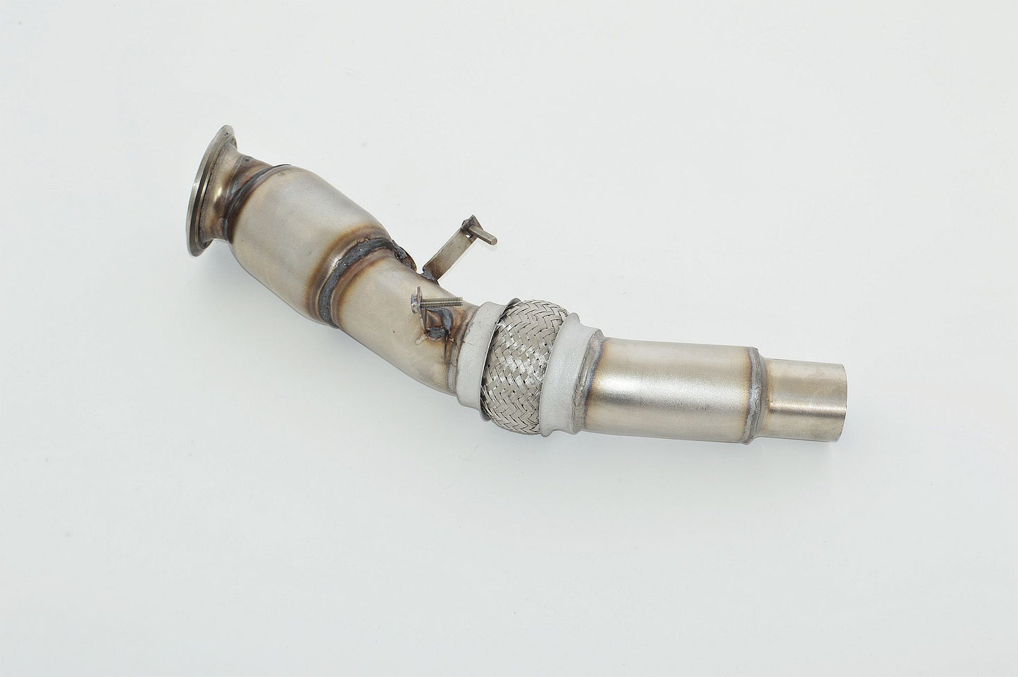 Friedrich Motorsport 76mm Downpipe mit 200 Zellen Sport-Kat. Edelstahl