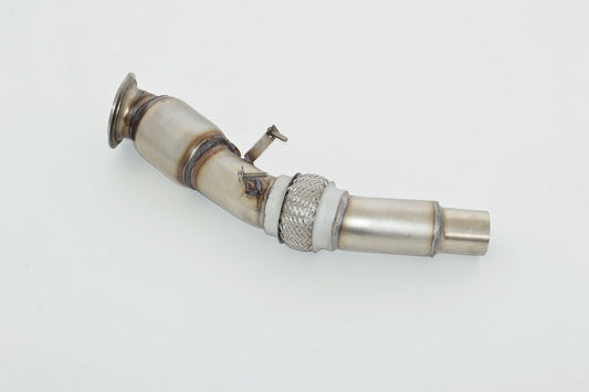 Friedrich Motorsport 76mm Downpipe mit 200 Zellen Sport-Kat. Edelstahl