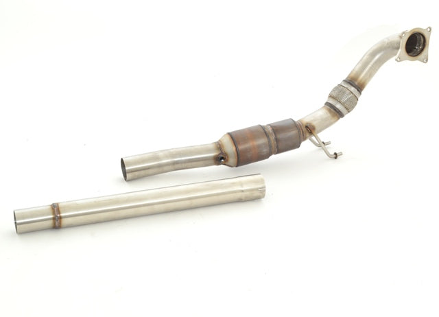 Friedrich Motorsport 76mm Downpipe mit 200 Zellen HJS Sport-Kat. Edelstahl