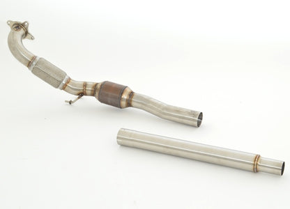 Friedrich Motorsport 76mm Downpipe mit 200 Zellen HJS Sport-Kat. Edelstahl