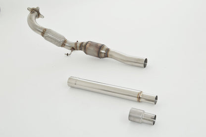 Friedrich Motorsport 76mm Downpipe mit 200 Zellen HJS Sport-Kat. VW Scirocco III R