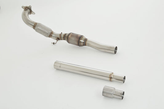 Friedrich Motorsport 76mm Downpipe mit 200 Zellen HJS Sport-Kat. VW Scirocco III R