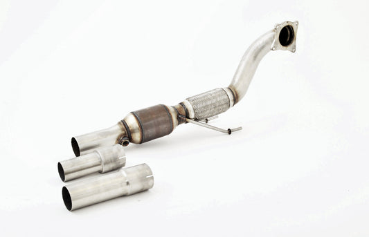 Friedrich Motorsport 76mm Downpipe mit 200 Zellen HJS Sport-Kat. VW Polo 6R WRC