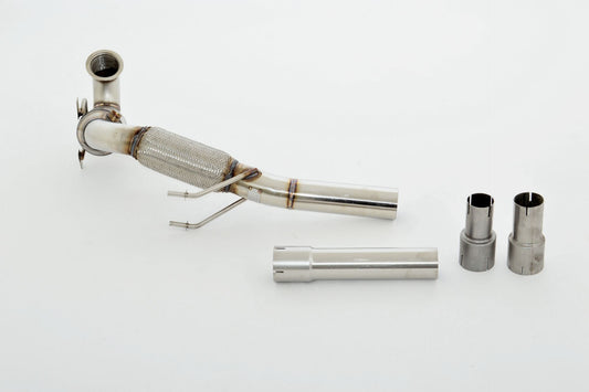 Friedrich Motorsport 76mm Downpipe mit Sport-Kat. Edelstahl